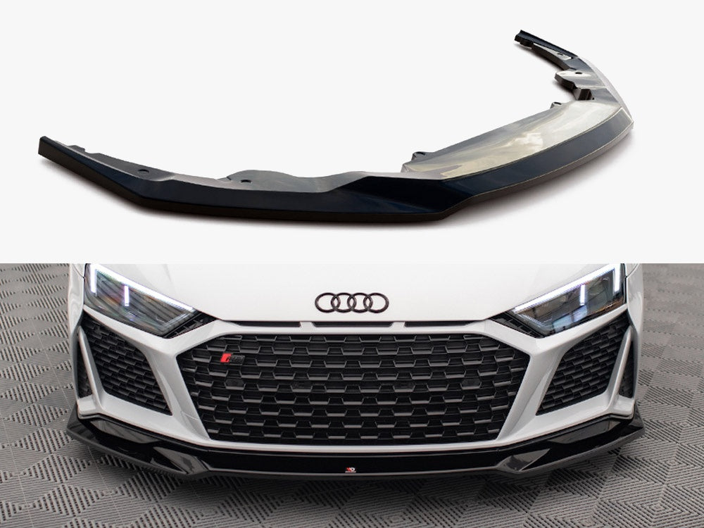 Maxton Design Front Splitter V.3 Audi R8 Mk2 Facelift - AU-R8-2F-FD4G+FD4RG - Image 1