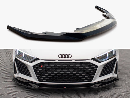 Maxton Design Front Splitter V.3 Audi R8 Mk2 Facelift - AU-R8-2F-FD4G+FD4RG - Image 1