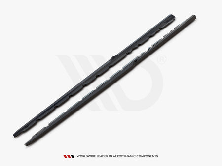 Maxton Design Side Skirts Diffusers V.2 Audi R8 Mk2 Facelift - Carbon Look - AU-R8-2F-SD3C - Image 6