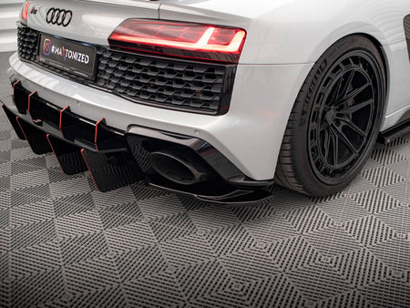 Maxton Design Rear Side Splitters Audi R8 Mk2 Facelift - AU-R8-2F-RSD1G - Image 3