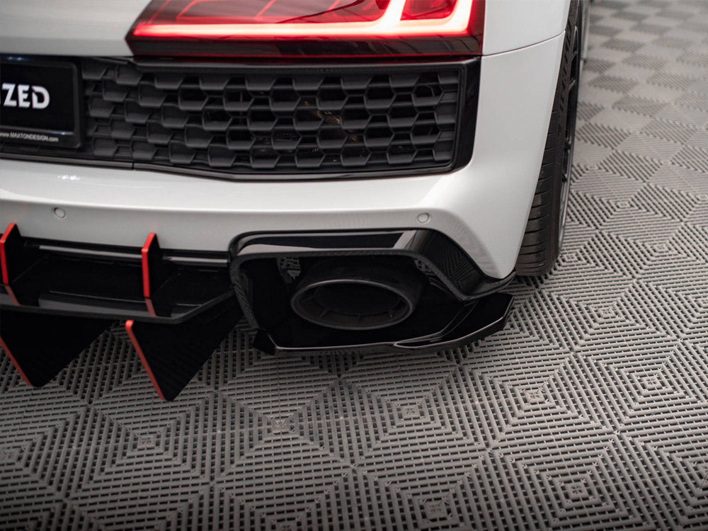 Maxton Design Rear Side Splitters Audi R8 Mk2 Facelift - AU-R8-2F-RSD1G - Image 4