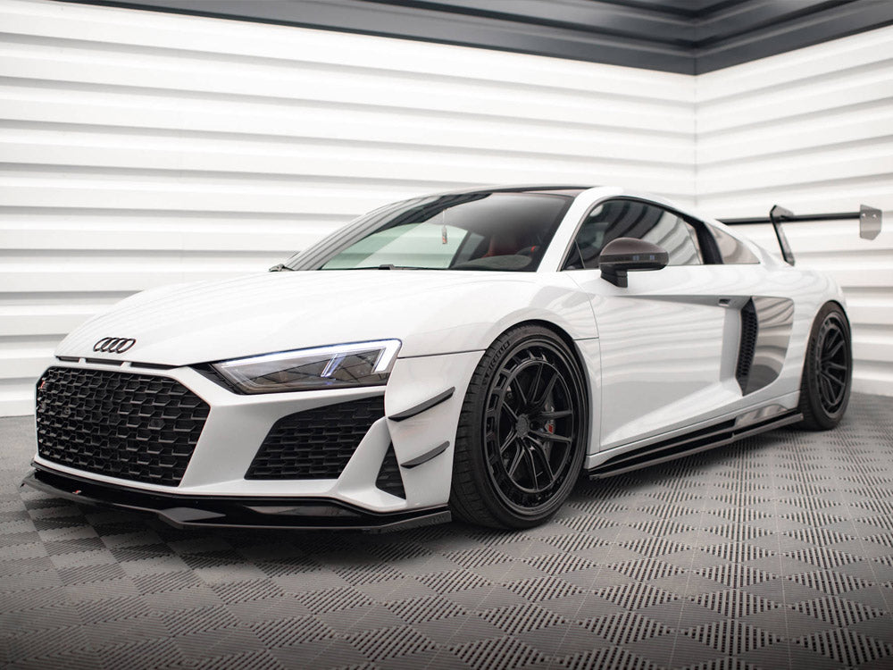 Maxton Design Front Bumper Wings (Canards) Audi R8 Mk2 Facelift - AU-R8-2F-CAN1 - Image 3