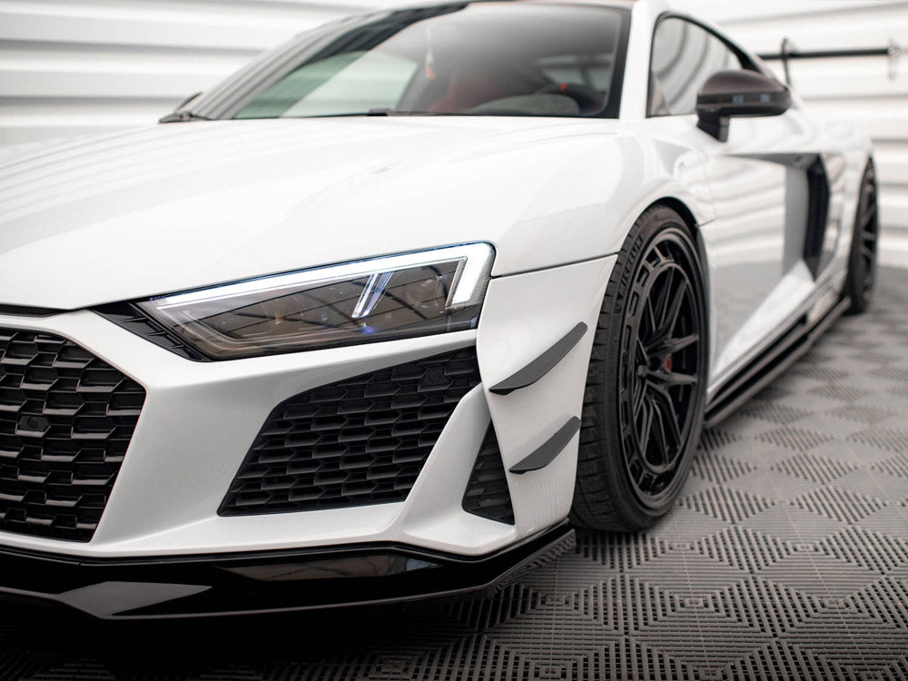 Maxton Design Front Bumper Wings (Canards) Audi R8 Mk2 Facelift - AU-R8-2F-CAN1 - Image 5