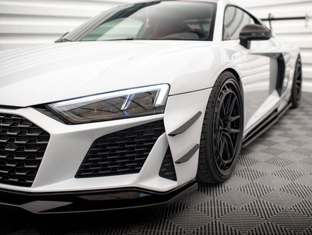 Maxton Design Front Bumper Wings (Canards) Audi R8 Mk2 Facelift - AU-R8-2F-CAN1 - Image 5