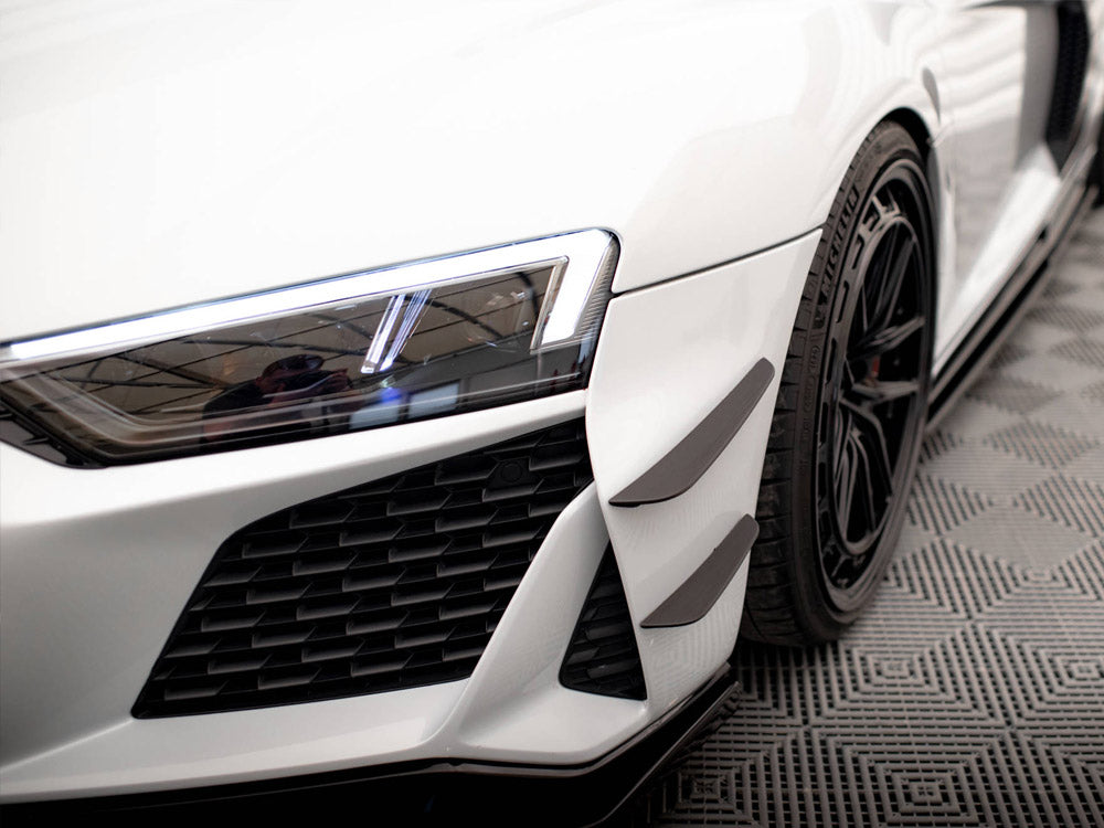 Maxton Design Front Bumper Wings (Canards) Audi R8 Mk2 Facelift - AU-R8-2F-CAN1 - Image 6