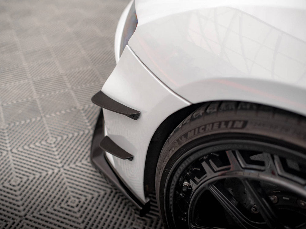 Maxton Design Front Bumper Wings (Canards) Audi R8 Mk2 Facelift - AU-R8-2F-CAN1 - Image 7