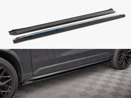 Maxton Design Side Skirts Diffusers Volvo XC90 R-Design Mk2 Facelift - VO-XC90-2F-RDESIGN-SD1G - Image 1