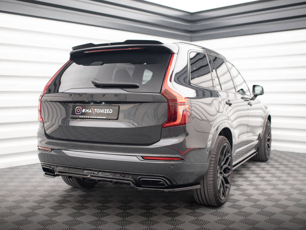 Maxton Design Rear Splitter (Vertical Bars) Volvo XC90 R-Design Mk2 Facelift - VO-XC90-2F-RDESIGN-RD1G+RD2G - Image 2