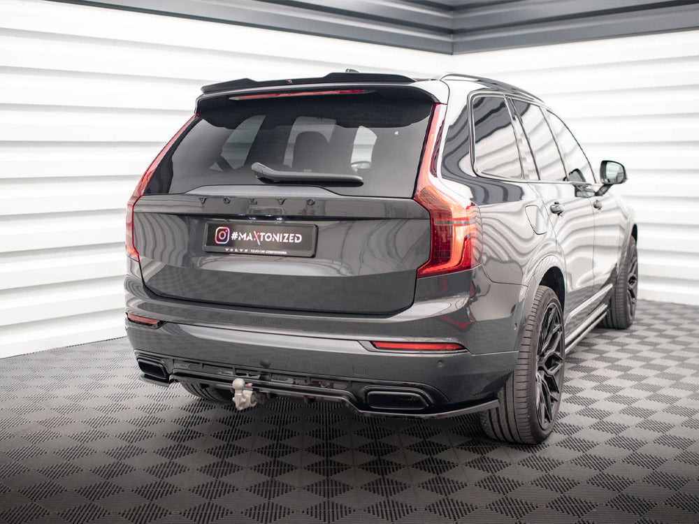 Maxton Design Rear Splitter (Vertical Bars) Volvo XC90 R-Design Mk2 Facelift - VO-XC90-2F-RDESIGN-RD1G+RD2G - Image 3