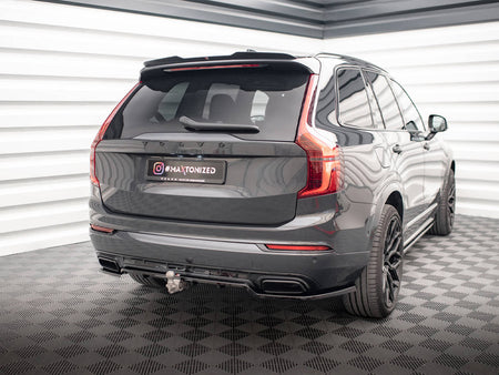 Maxton Design Rear Splitter (Vertical Bars) Volvo XC90 R-Design Mk2 Facelift - VO-XC90-2F-RDESIGN-RD1G+RD2G - Image 3