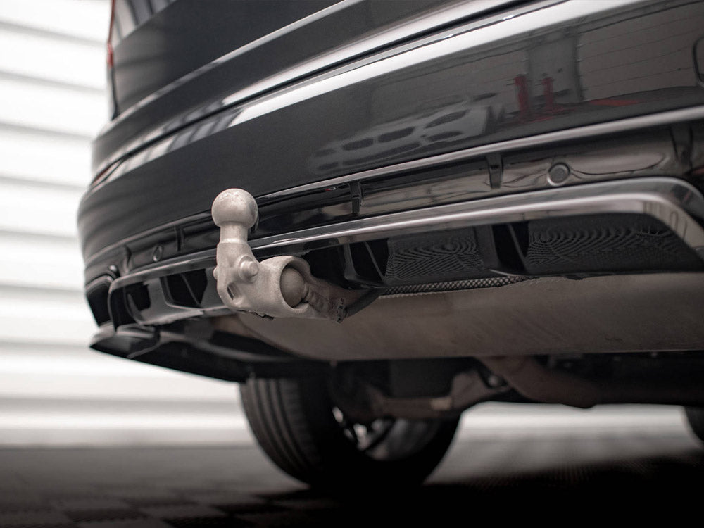 Maxton Design Rear Splitter (Vertical Bars) Volvo XC90 R-Design Mk2 Facelift - VO-XC90-2F-RDESIGN-RD1G+RD2G - Image 7