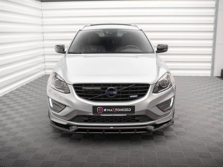 Maxton Design Front Splitter Volvo XC60 R-Design Mk1 Facelift - VO-XC60-1F-RDESIGN-FD1G+FD1RG - Image 3