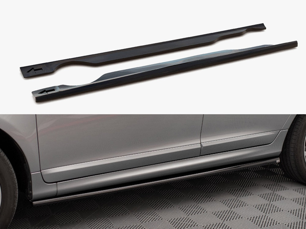 Maxton Design Side Skirts Diffusers Volvo XC60 R-Design Mk1 Facelift - VO-XC60-1F-RDESIGN-SD1G - Image 1
