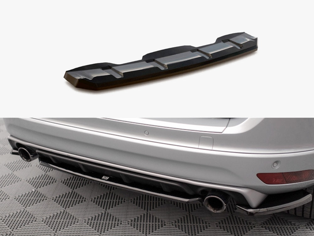 Maxton Design Central Rear Splitter Volvo XC60 R-Design Mk1 Facelift - VO-XC60-1F-RDESIGN-RD1G - Image 1