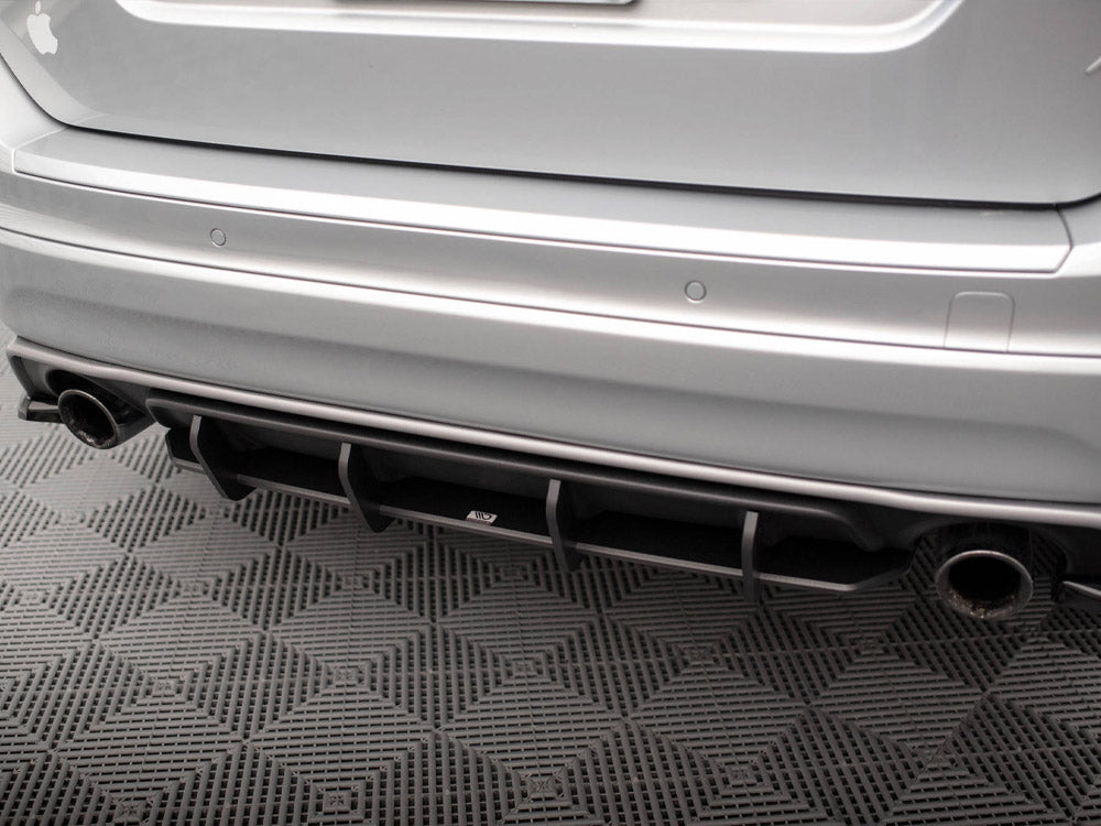 Maxton Design Street PRO Rear Diffuser Volvo XC60 R-Design Mk1 Facelift - VOXC601FRDESIGNCNC-RS1B - Image 4