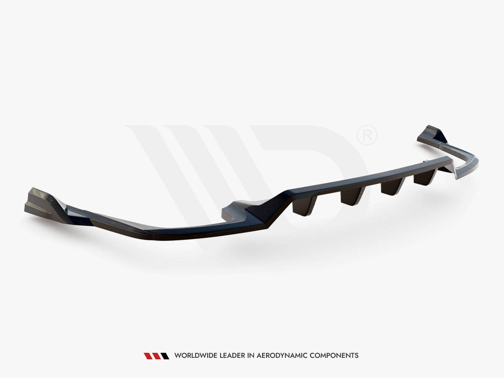 Maxton Design Rear Splitter (Vertical Bars) Volvo XC60 R-Design Mk2 Facelift - VO-XC60-2F-RDESIGN-RD1G+RD2G - Image 6
