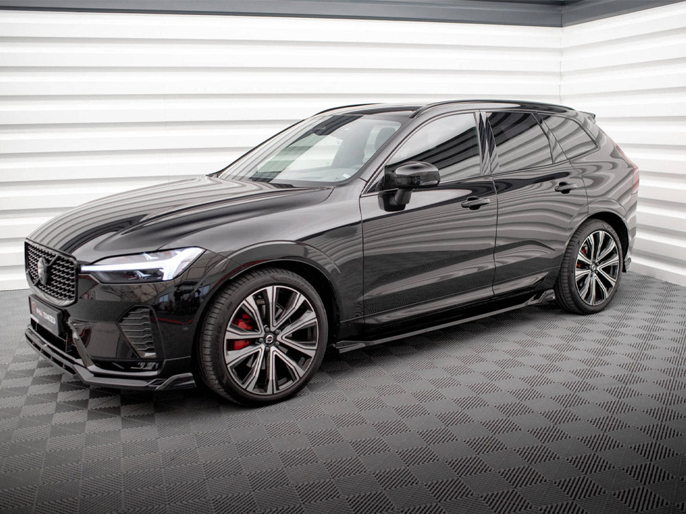 Maxton Design Side Skirts Diffusers Volvo XC60 R-Design Mk2 Facelift - VO-XC60-2F-RDESIGN-SD1G - Image 2