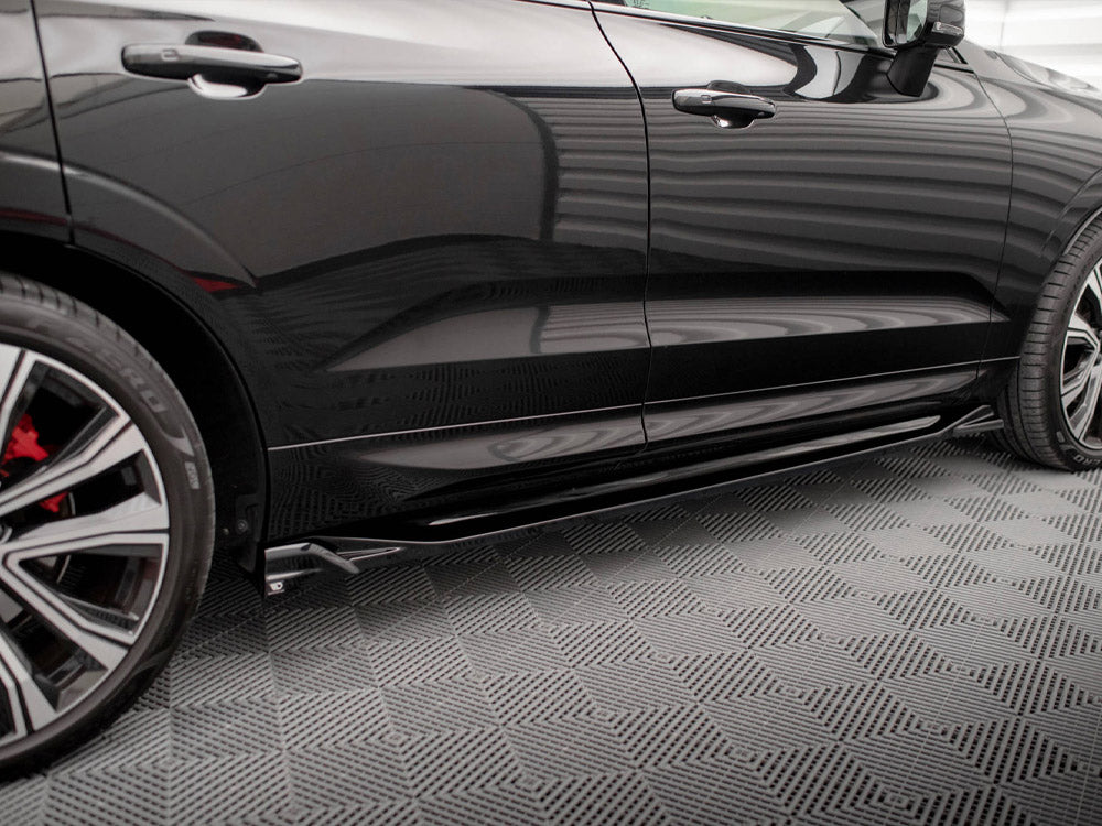 Maxton Design Side Skirts Diffusers Volvo XC60 R-Design Mk2 Facelift - VO-XC60-2F-RDESIGN-SD1G - Image 3