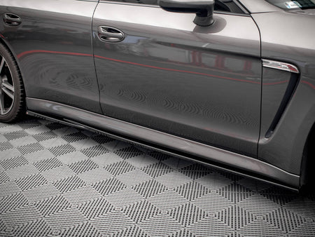 Maxton Design Side Skirts Diffusers V.1 Porsche Panamera / Panamera Diesel / Panamera Turbo 970 - PO-PA-970-SD1G - Image 3