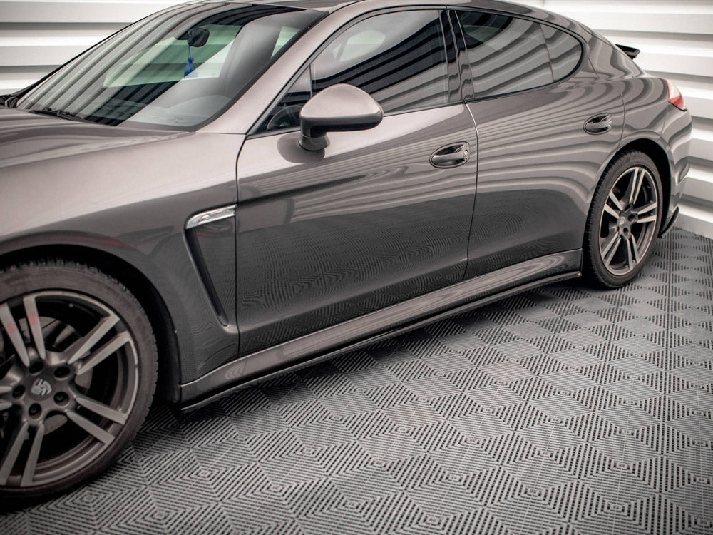 Maxton Design Side Skirts Diffusers V.2 Porsche Panamera / Panamera Diesel / Panamera Turbo 970 - PO-PA-970-SD2G - Image 3