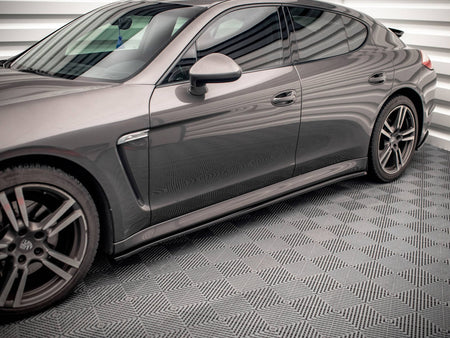 Maxton Design Side Skirts Diffusers V.2 Porsche Panamera / Panamera Diesel / Panamera Turbo 970 - PO-PA-970-SD2G - Image 3