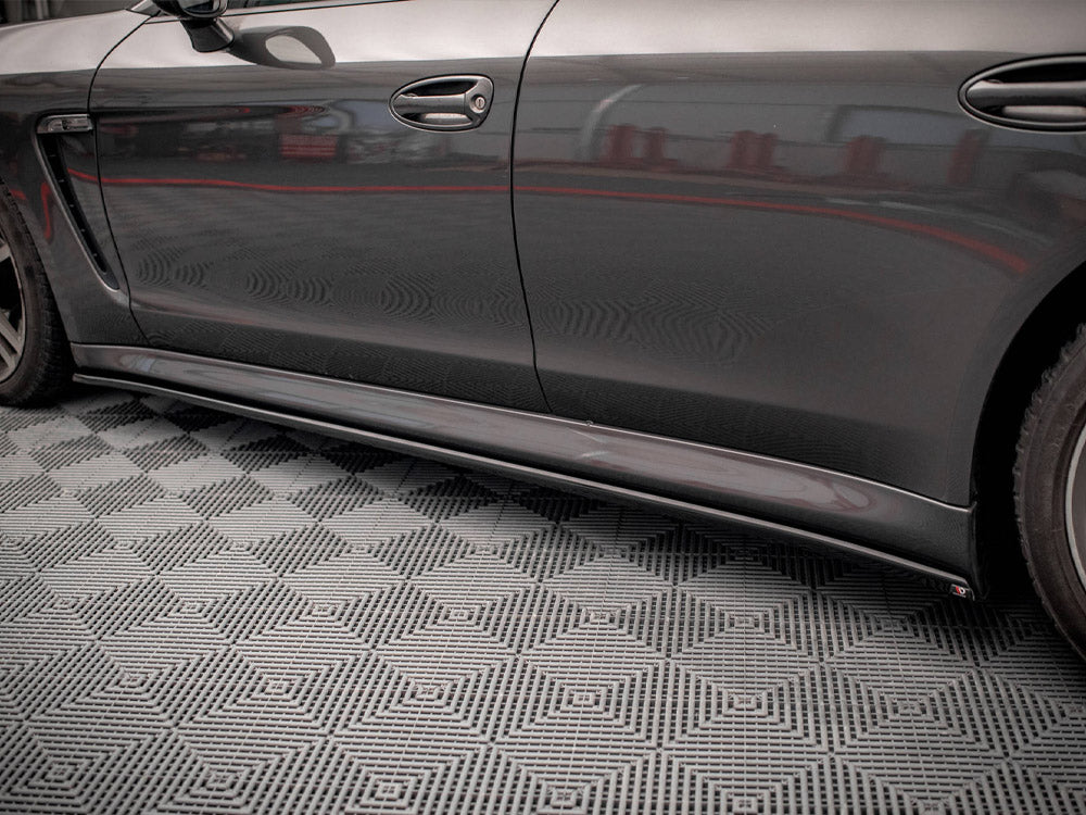 Maxton Design Side Skirts Diffusers V.2 Porsche Panamera / Panamera Diesel / Panamera Turbo 970 - PO-PA-970-SD2G - Image 4