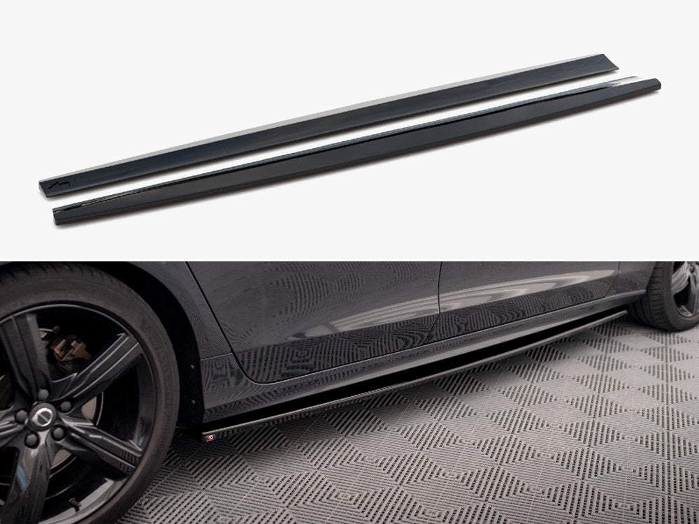 Maxton Design Side Skirts Diffusers Volvo V90 / S90 R-Design Mk2 - VO-V90-2-RDESIGN-SD1G - Image 1