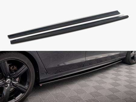 Maxton Design Side Skirts Diffusers Volvo V90 / S90 R-Design Mk2 - VO-V90-2-RDESIGN-SD1G - Image 1