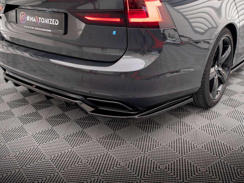 Rear Splitter (Vertical Bars) Volvo V90 / S90 R-Design Mk2