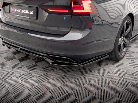 Maxton Design Rear Splitter (Vertical Bars) Volvo V90 / S90 R-Design Mk2 - VO-V90-2-RDESIGN-RD1G+RD2G - Image 4