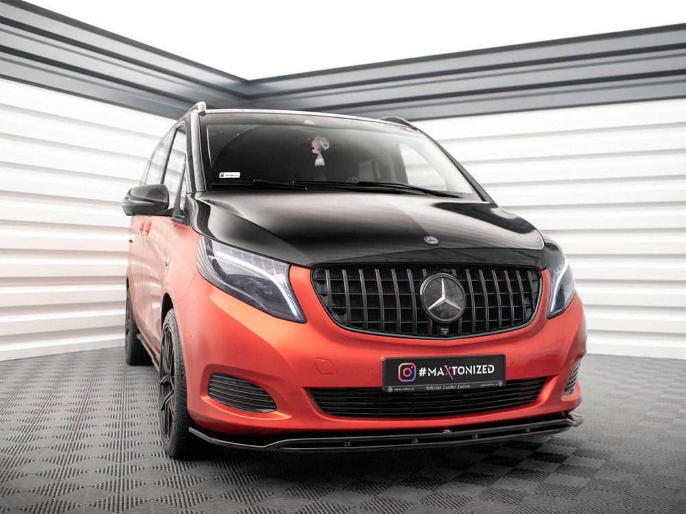 Maxton Design Front Splitter V.4 Mercedes V-Class W447 - ME-V-447-FD3G+FD3RG - Image 2