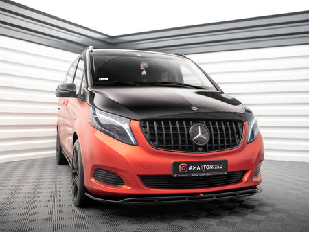 Maxton Design Front Splitter V.4 Mercedes V-Class W447 - ME-V-447-FD3G+FD3RG - Image 2