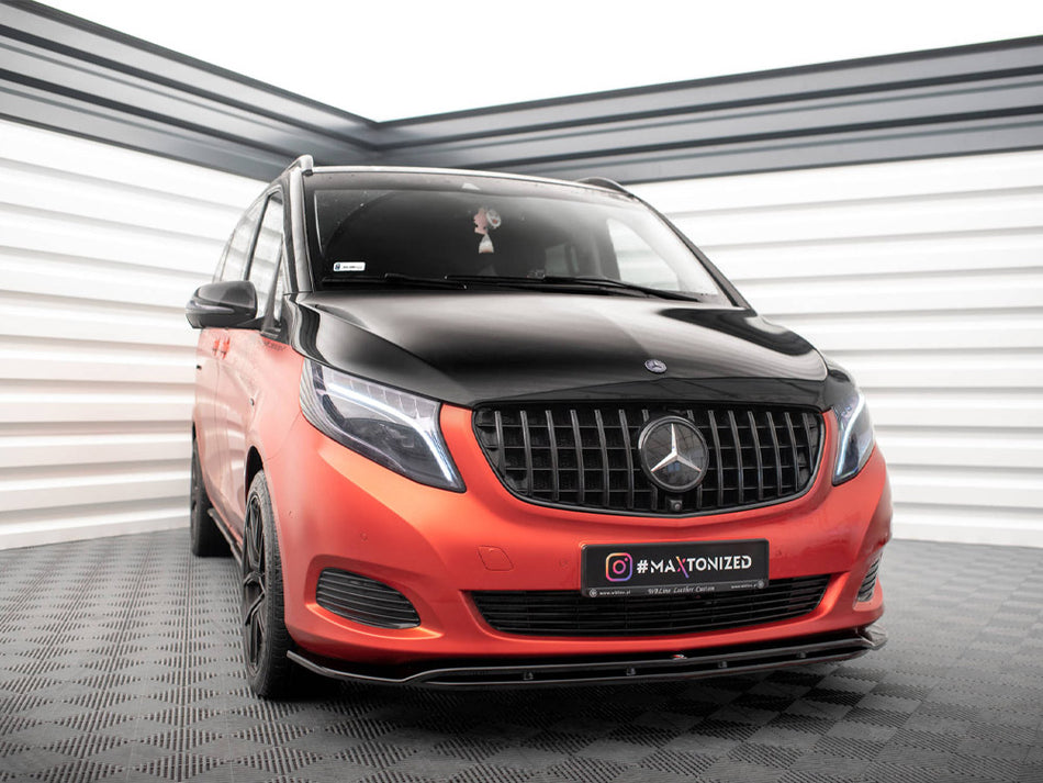 Maxton Design Front Splitter V.4 Mercedes V-Class W447 - ME-V-447-FD3G+FD3RG - Image 2