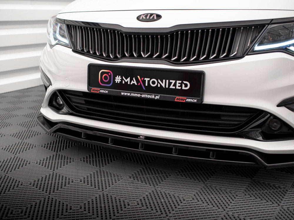 Maxton Design Front Splitter V.1 Kia Optima Mk4 Facelift - KI-OP-2F-FD1G+FD1RG - Image 4