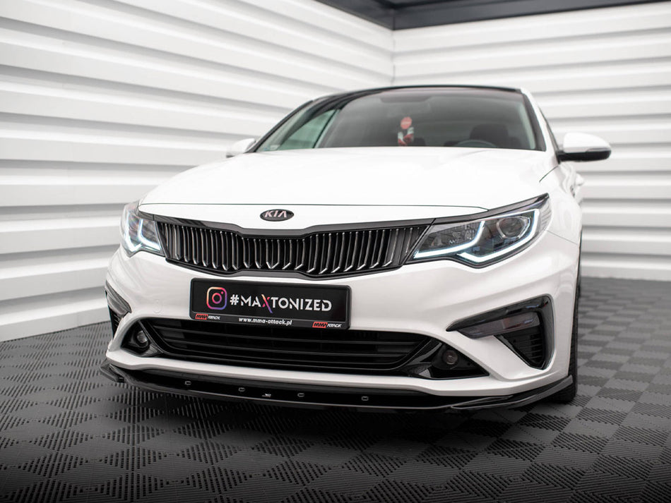 Maxton Design Front Splitter V.2 Kia Optima Mk4 Facelift - KI-OP-2F-FD2G - Image 2