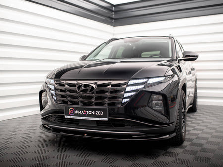 Maxton Design Front Splitter V.1 Hyundai Tucson Mk4 - HY-TU-4-FD1G - Image 2