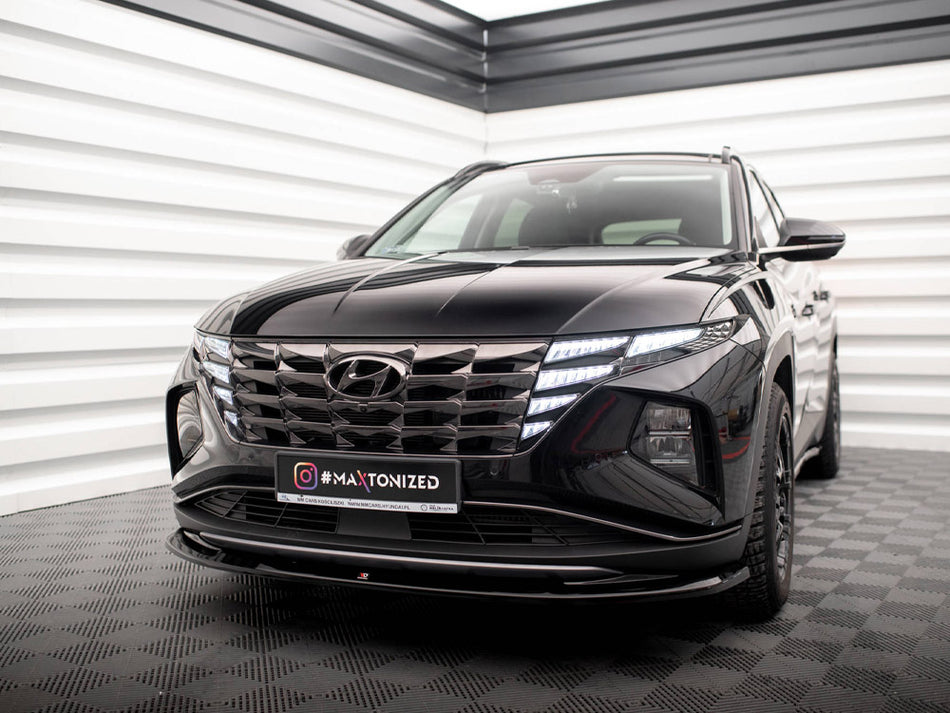 Maxton Design Front Splitter V.1 Hyundai Tucson Mk4 - HY-TU-4-FD1G - Image 2
