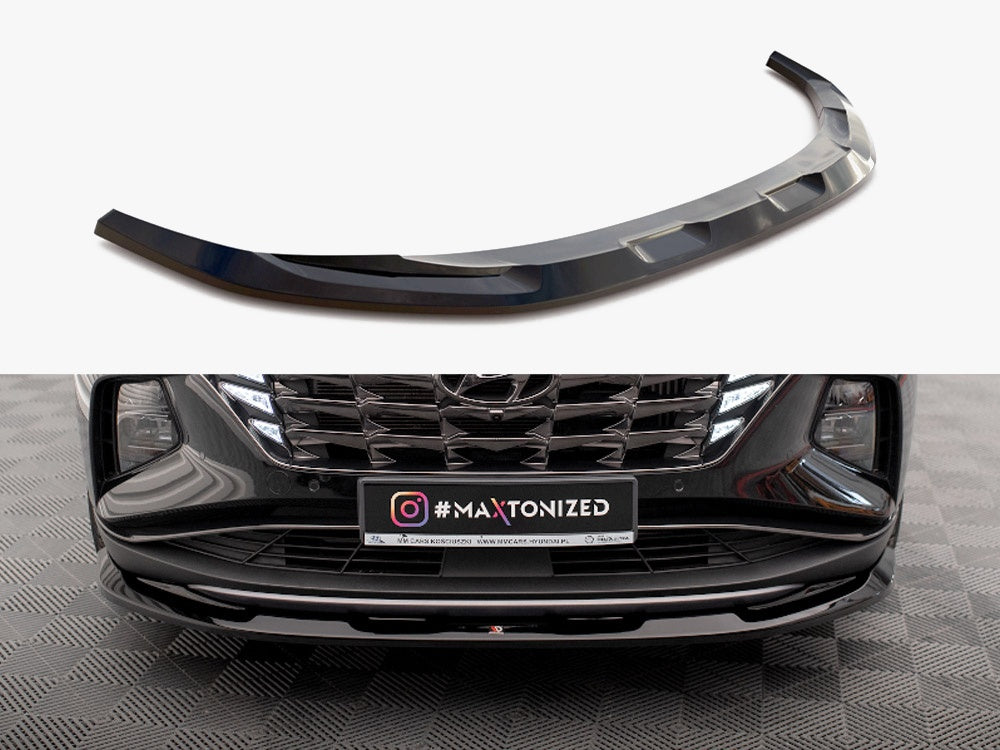 Maxton Design Front Splitter V.1 Hyundai Tucson Mk4 - HY-TU-4-FD1G - Image 1