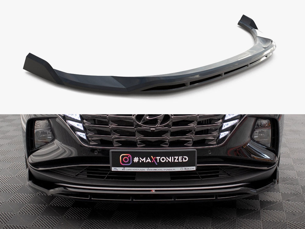 Maxton Design Front Splitter V.2 Hyundai Tucson Mk4 - HY-TU-4-FD2G+FD2RG - Image 1