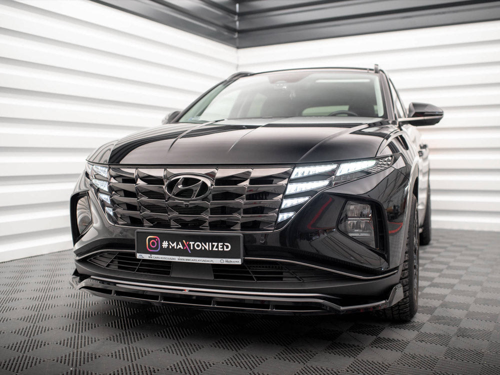 Maxton Design Front Splitter V.2 Hyundai Tucson Mk4 - HY-TU-4-FD2G+FD2RG - Image 2