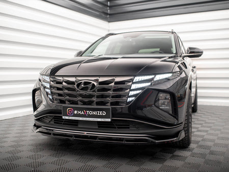 Maxton Design Front Splitter V.2 Hyundai Tucson Mk4 - HY-TU-4-FD2G+FD2RG - Image 2