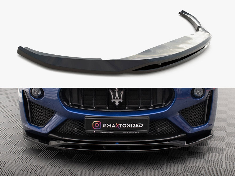 Maxton Design Front Splitter Maserati Levante GTS / Trofeo Mk1 - MS-LE-1-GTS-FD1G+FD1RG - Image 1