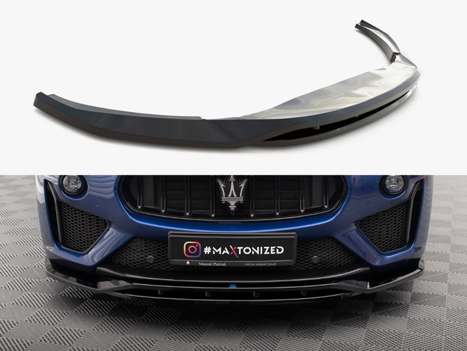 Maxton Design Front Splitter Maserati Levante GTS / Trofeo Mk1 - MS-LE-1-GTS-FD1G+FD1RG - Image 1