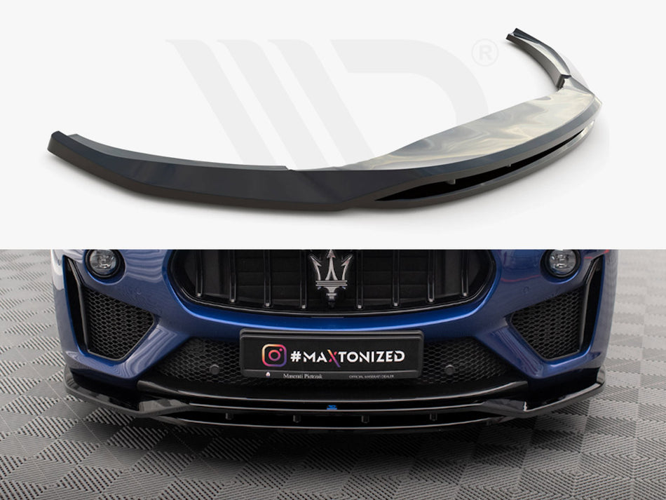 MAXTON DESIGN Front Splitter Maserati Levante GTS / Trofeo Mk1