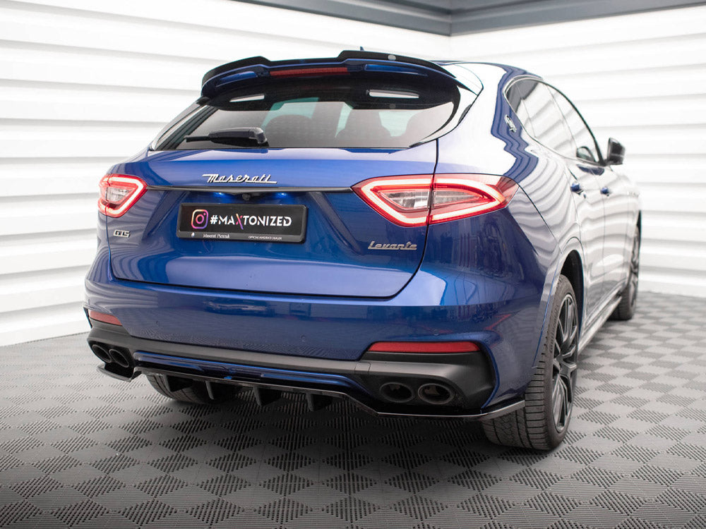 Maxton Design Rear Splitter (Vertical Bars) Maserati Levante GTS Mk1 - MS-LE-1-GTS-RD1G+RD2G - Image 2