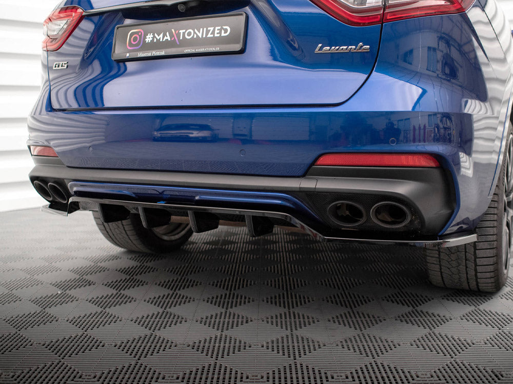 Maxton Design Rear Splitter (Vertical Bars) Maserati Levante GTS Mk1 - MS-LE-1-GTS-RD1G+RD2G - Image 4