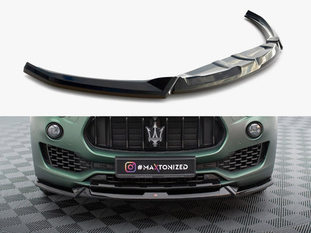 Maxton Design Front Splitter V.1 Maserati Levante Mk1 - MS-LE-1-FD1G - Image 1