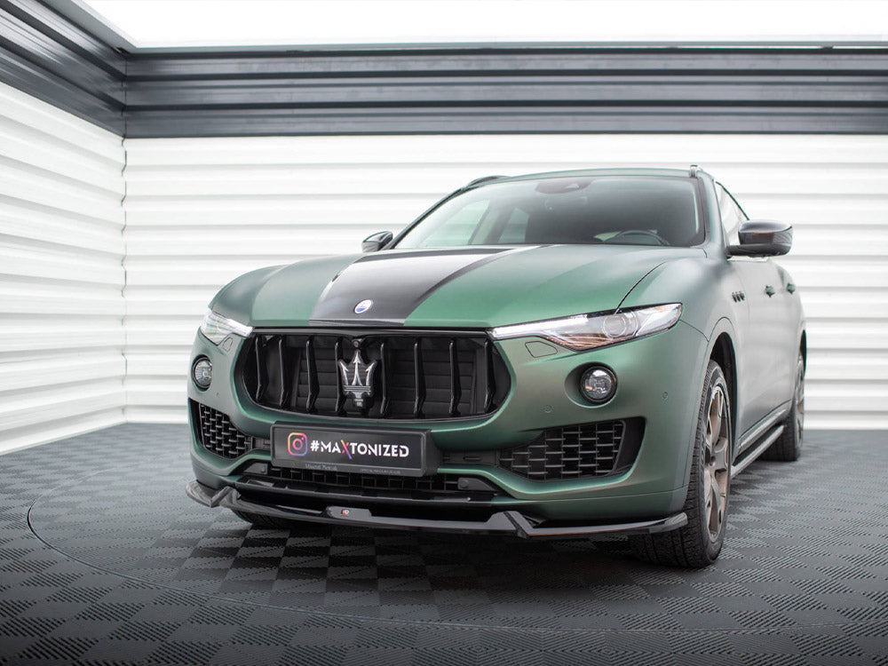 Maxton Design Front Splitter V.1 Maserati Levante Mk1 - MS-LE-1-FD1G - Image 2