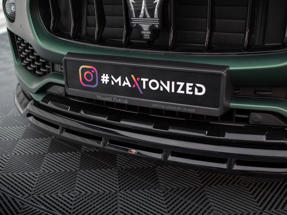 Maxton Design Front Splitter V.2 Maserati Levante Mk1 - MS-LE-1-FD2G+FD2RG - Image 4
