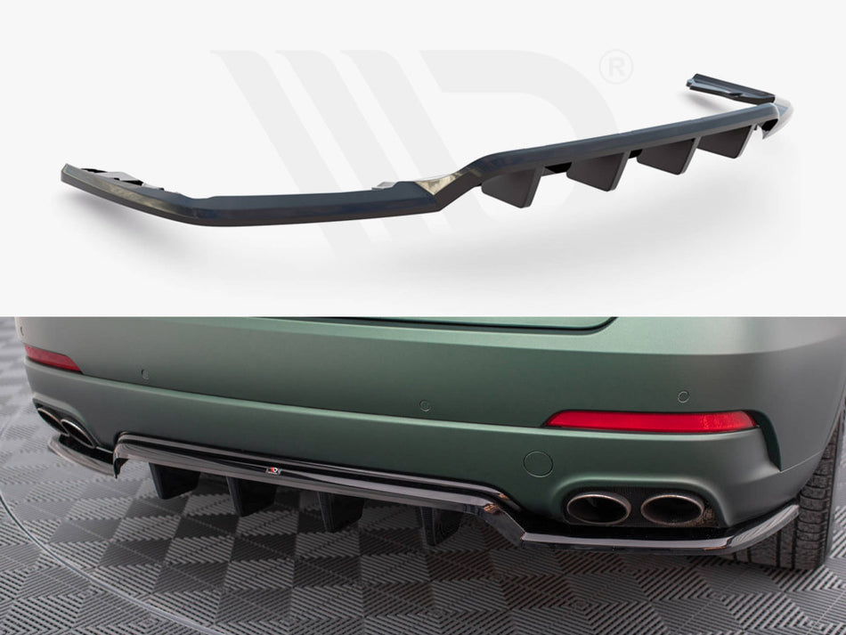 MAXTON DESIGN Rear Splitter (Vertical Bars) Maserati Levante Mk1